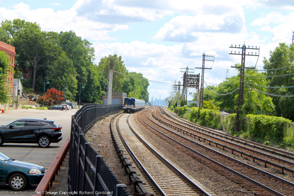 Northbound on the Hudson Line